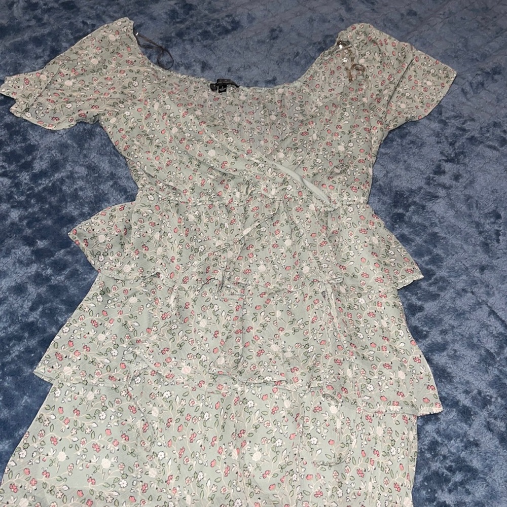 Floral mini dress